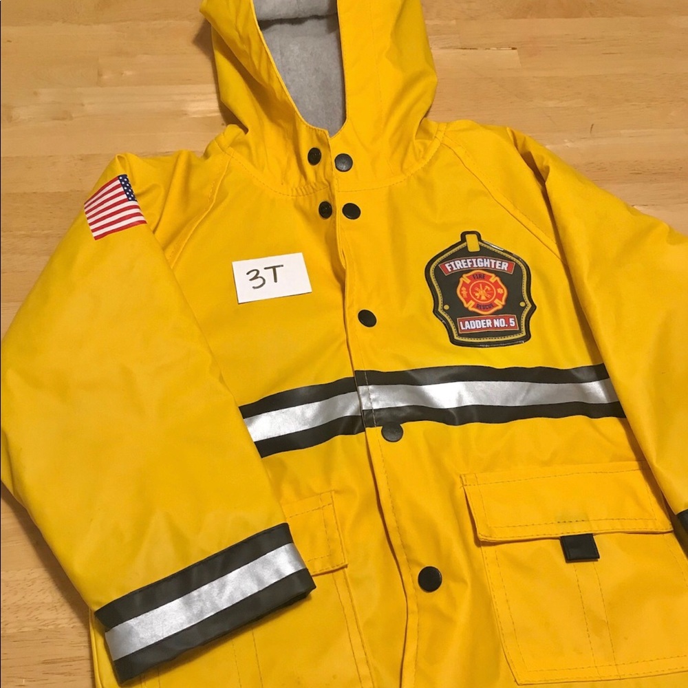 Fireman fleece-lined Raincoat